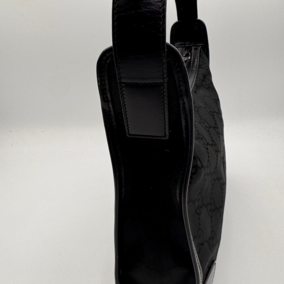 GUCCI Nylon Monogram Shoulder Bag Black - Picture 8 of 8